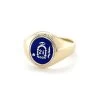 9ct Gold 2 1/2 Degree Ring- Fixed Head -Masonic Collection 09 1371oo