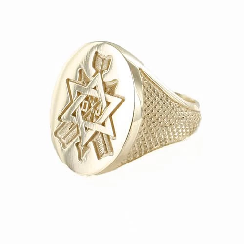 Order Of The Secret Monitor Solid 9ct Gold Masonic Ring 3 Order Of The Secret Monitor Solid 9ct Gold Masonic Ring