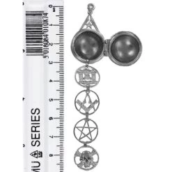 Rare Masonic Ladder Orb - Solid Silver -Masonic Collection 1352 1355 1