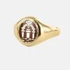 Gold Royal Arch Masonic Ring (Red) - Fixed Head -Masonic Collection 1371ra redg