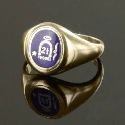 9ct Gold 2 1/2 Degree Ring- Fixed Head -Masonic Collection 1371th 2g