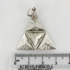 Solid Silver Masonic Pyramid Pendant 13 Solid Silver Masonic Pyramid Pendant -Masonic Collection 1378 4