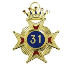 Rose Croix 31st Degree Star