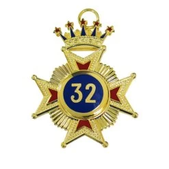 Rose Croix 32nd Degree Star