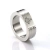 Masonic Silver Design Ring -Masonic Collection TPMJ126