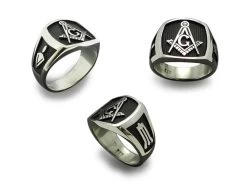 Masonic Masons Signet Ring