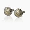 Masonic Cufflinks Two Tone Pewter And Gilded Gold – Square Compass With G 2 Masonic Cufflinks Two Tone Pewter And Gilded Gold – Square Compass With G -Masonic Collection ae1 wht