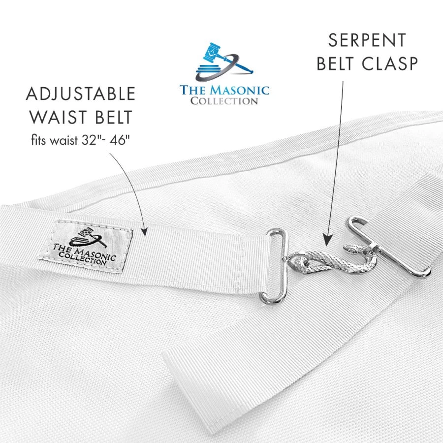 Masonic Craft Apron, Masonic Craft Fellow Craft Apron 4 Masonic Craft Apron, Masonic Craft Fellow Craft Apron - Image 2