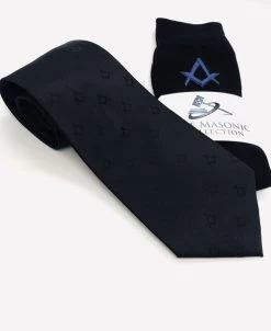Men's Freemasons Masonic Socks & Tie