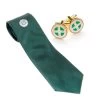 ROS Silk Woven Tie & Matching Cufflinks -Masonic Collection combo7