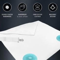 Masonic Craft Apron, Masonic Craft Fellow Craft Apron 12 Masonic Craft Apron, Masonic Craft Fellow Craft Apron -Masonic Collection features immitation 1