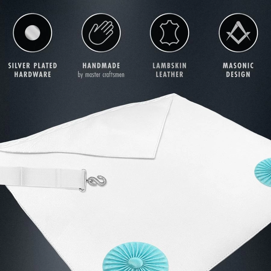 Masonic Craft Apron, Masonic Craft Fellow Craft Apron 7 Masonic Craft Apron, Masonic Craft Fellow Craft Apron - Image 5