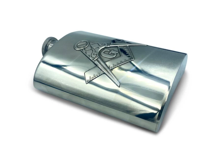 Hip Flask - Masonic 4 Hip Flask - Masonic - Image 2