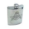 Hip Flask - Masonic 1 Hip Flask - Masonic -Masonic Collection flask with custom engravings 2