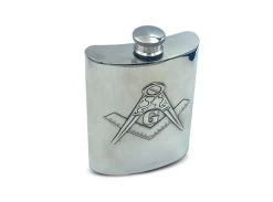 Hip Flask - Masonic