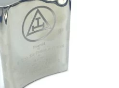 Hip Flask - Masonic 9 Hip Flask - Masonic -Masonic Collection flask with custom engravings 4