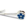 Freemasons Sterling Silver Forget Me Not Napkin Hook/Holder -Masonic Collection forget 925 napkin 1