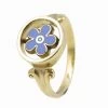9ct Yellow Gold Forget Me Not Masonic Ring 1 9ct Yellow Gold Forget Me Not Masonic Ring -Masonic Collection forgetmenot ringa