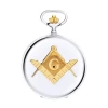 Hunter G127 CQ Masonic Pocket Watch 1 Hunter G127 CQ Masonic Pocket Watch -Masonic Collection g127