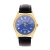 Men's G407 Masonic Gold Plated & Blue Wrist Watch