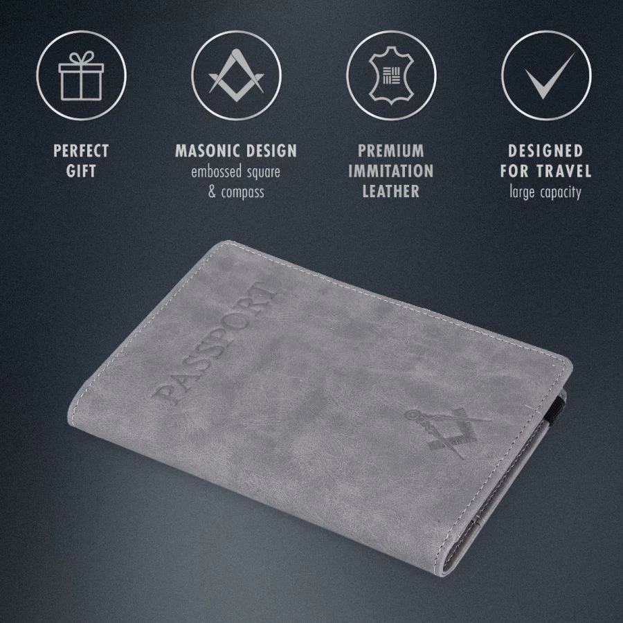 Freemasons Travel Passport Holder Wallet 9 Freemasons Travel Passport Holder Wallet - Image 7