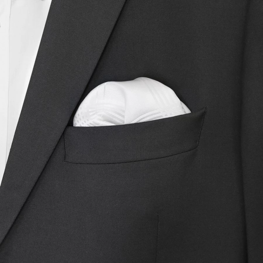 Freemasons White Craft 100% Silk Pocket Square / Handkerchief 11 Freemasons White Craft 100% Silk Pocket Square / Handkerchief - Image 9