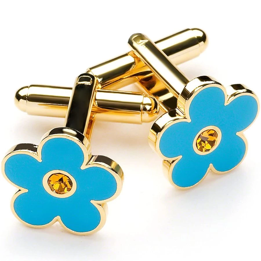 Forget Me Not Masonic Cufflinks 3 Forget Me Not Masonic Cufflinks