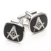 Black Masonic Cufflinks With G 1 Black Masonic Cufflinks With G -Masonic Collection hero 21