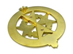 Knights Gt. Officer Collarette Jewel 6 Knights Gt. Officer Collarette Jewel -Masonic Collection knights gt. officer collarette jewel 3