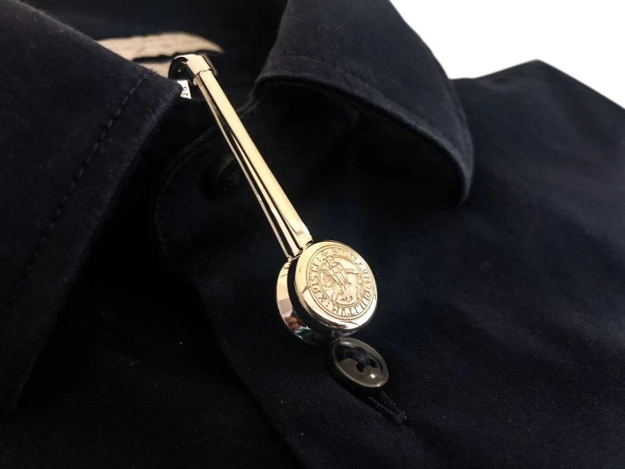 Freemasons Sterling Silver KT Knights Templar Napkin Hook/Holder 6 Freemasons Sterling Silver KT Knights Templar Napkin Hook/Holder - Image 4