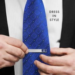 Freemasons Blue & Silver Masonic Tieslide -Masonic Collection lifestyle 4