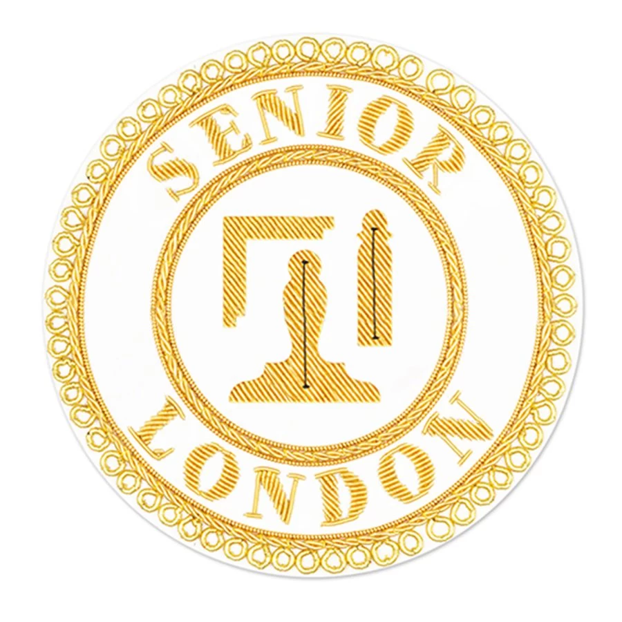 Senior London Grand Rank Full Dress Apron Badge