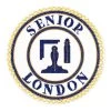Senior London Grand Rank Undress Apron Badge 1 Senior London Grand Rank Undress Apron Badge -Masonic Collection london senior gr undress badge