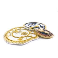 Mark Provincial Undress & Dress Apron Badge & Collar Jewel -Masonic Collection mark dress undress cj 1