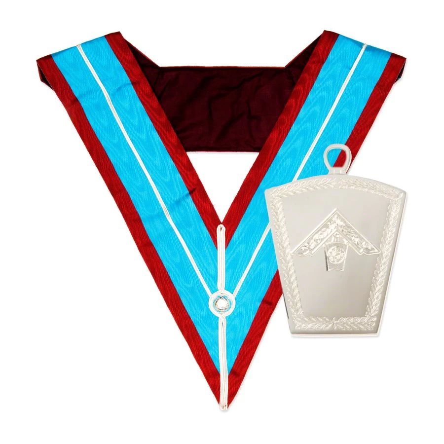 Masonic Mark Past Masters Collar With Past Masters Collar Jewel 3 Masonic Mark Past Masters Collar With Past Masters Collar Jewel