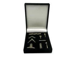 Masonic Freemasons Working Tools Set Miniature Gift Box Size 12 Masonic Freemasons Working Tools Set Miniature Gift Box Size -Masonic Collection miniature gold black working tools set 1
