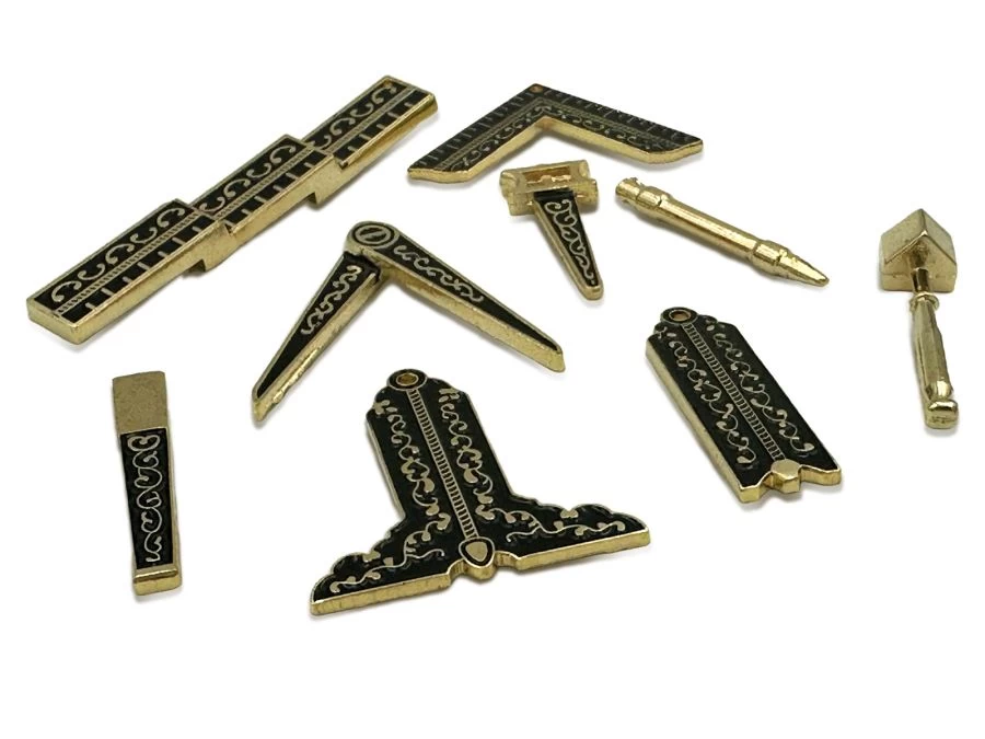 Masonic Freemasons Working Tools Set Miniature Gift Box Size 9 Masonic Freemasons Working Tools Set Miniature Gift Box Size - Image 7