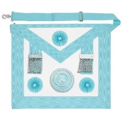 Masonic Craft Master Masons Apron With Badge