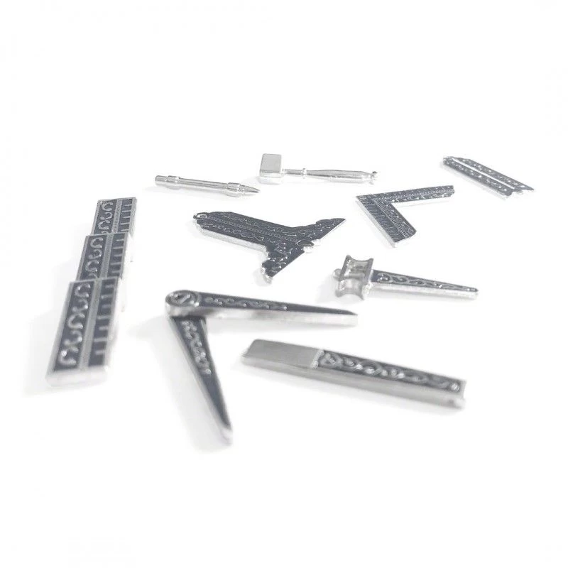 Masonic Freemasons Working Tools Set Miniature Gift Box Size 5 Masonic Freemasons Working Tools Set Miniature Gift Box Size - Image 3