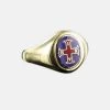 Gold Red Cross Of Constantine Masonic Ring (Blue) - Fixed Head -Masonic Collection rcc blue white