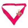 MWS 18th Degree Collarette & Jewel 2 MWS 18th Degree Collarette & Jewel -Masonic Collection red collar with jewel v3