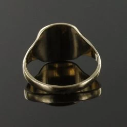 9ct Yellow Gold Square And Compass Masonic Signet Ring -Masonic Collection rem nog 03