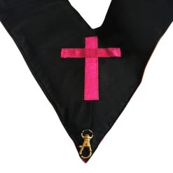 Masonic Rose Croix 18th Degree Collar & Jewel - Symbolic Regalia -Masonic Collection rose 18th collar2 1