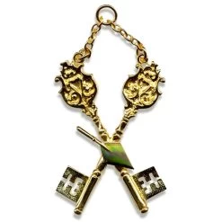 Royal & Select Masters Council Officer Collar Jewel -Masonic Collection rsm3tre 1