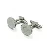 Masonic Rhodium Plated Oval Cufflinks -Masonic Collection sku 90 1383 800x800 1