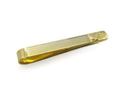 Masonic Barley Design Gold Tie Slide -Masonic Collection sku 100 9119