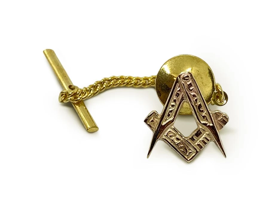 Masonic 9 Carat Gold Tie Tac