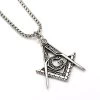 Masonic Silver Pendent With G 2 Masonic Silver Pendent With G -Masonic Collection tpmj158