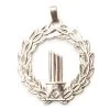 Masonic Silver Broken Column Pendant - Symbol Of Significance 2 Masonic Silver Broken Column Pendant - Symbol Of Significance -Masonic Collection z 0487