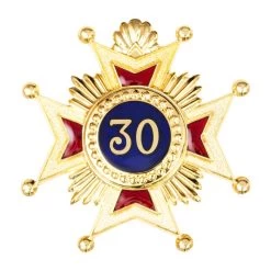 Masonic Rose Croix 30th Degree Star